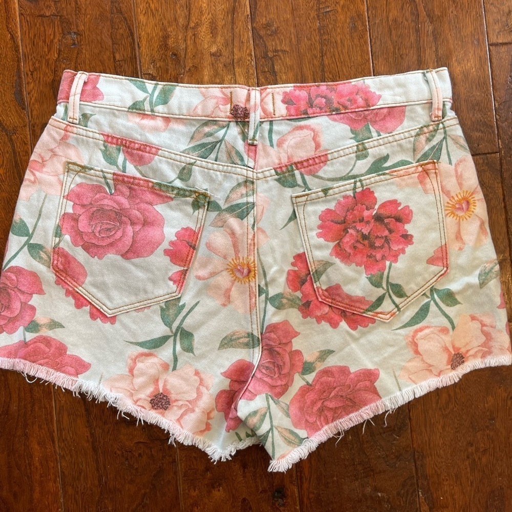 Driftwood Goldie- Masquerade Sky Cotton Shorts Size 29 SOLD OUT - Picture 8 of 11